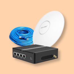 Shield Wire Bundle Package - All you need to upgrade your UNIFI stock router.